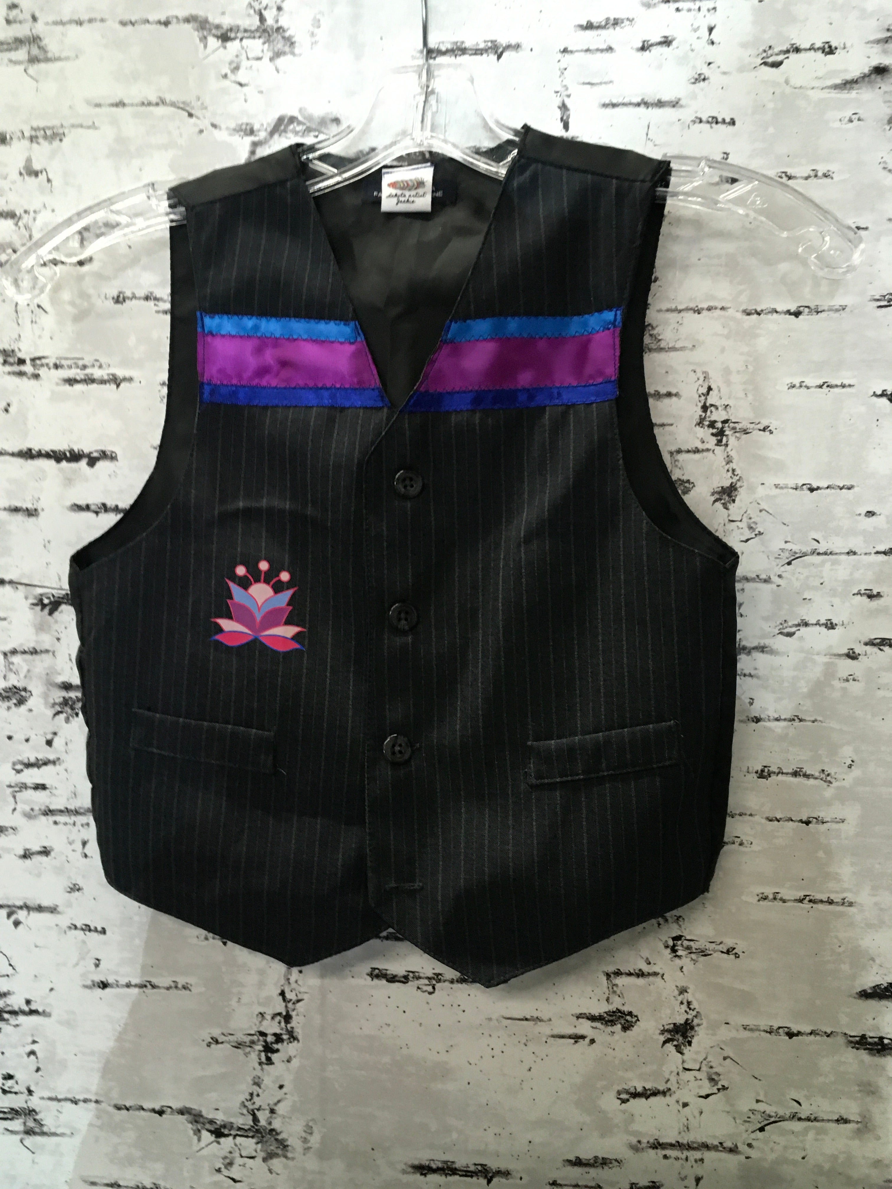 Jackie Lafferty Boys Pinstripe Vest