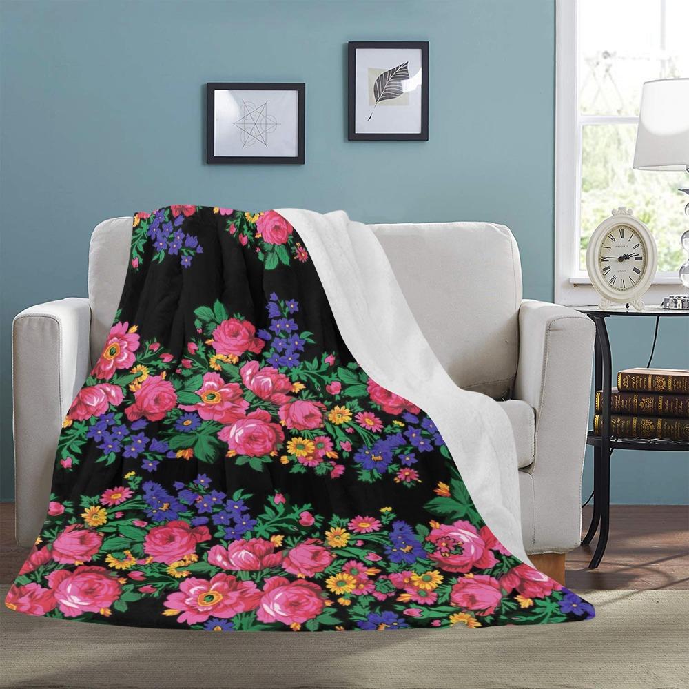 Kokum's Revenge Black Ultra-Soft Micro Fleece Blanket 60"x80" Ultra-Soft Blanket 60''x80'' e-joyer 