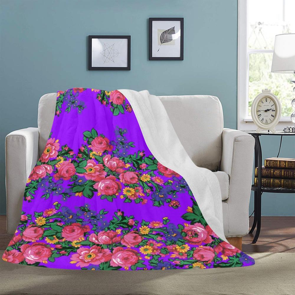 Kokum's Revenge Lilac Ultra-Soft Micro Fleece Blanket 60"x80" Ultra-Soft Blanket 60''x80'' e-joyer 