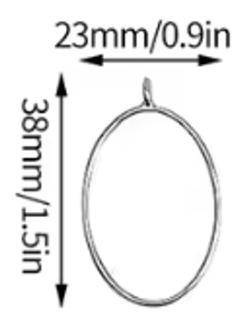 Open Back Bezel Form Set of 2