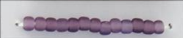 Seed Beads Size 11/0 - Matte Purple Taffy