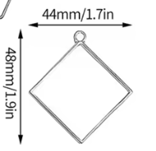 Open Back Bezel Form Set of 2