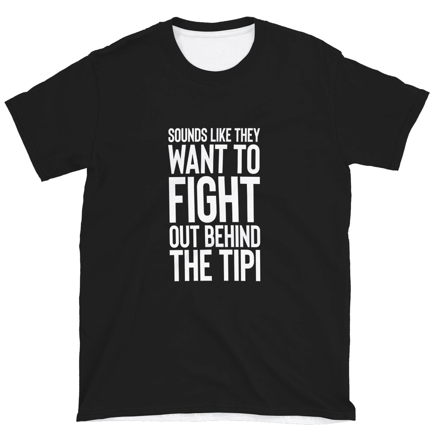 Behind the Tipi Unisex T-shirt
