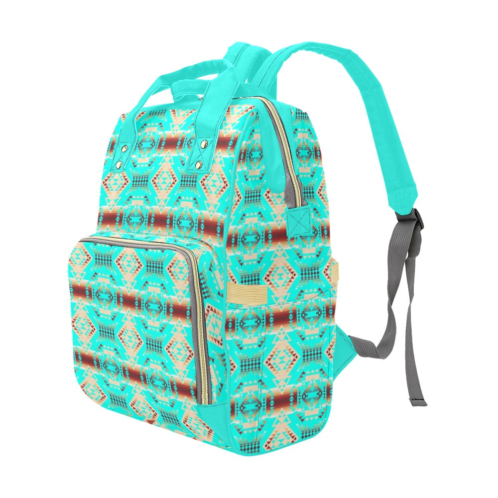 Gathering Earth Turquoise Multi-Function Diaper Bag