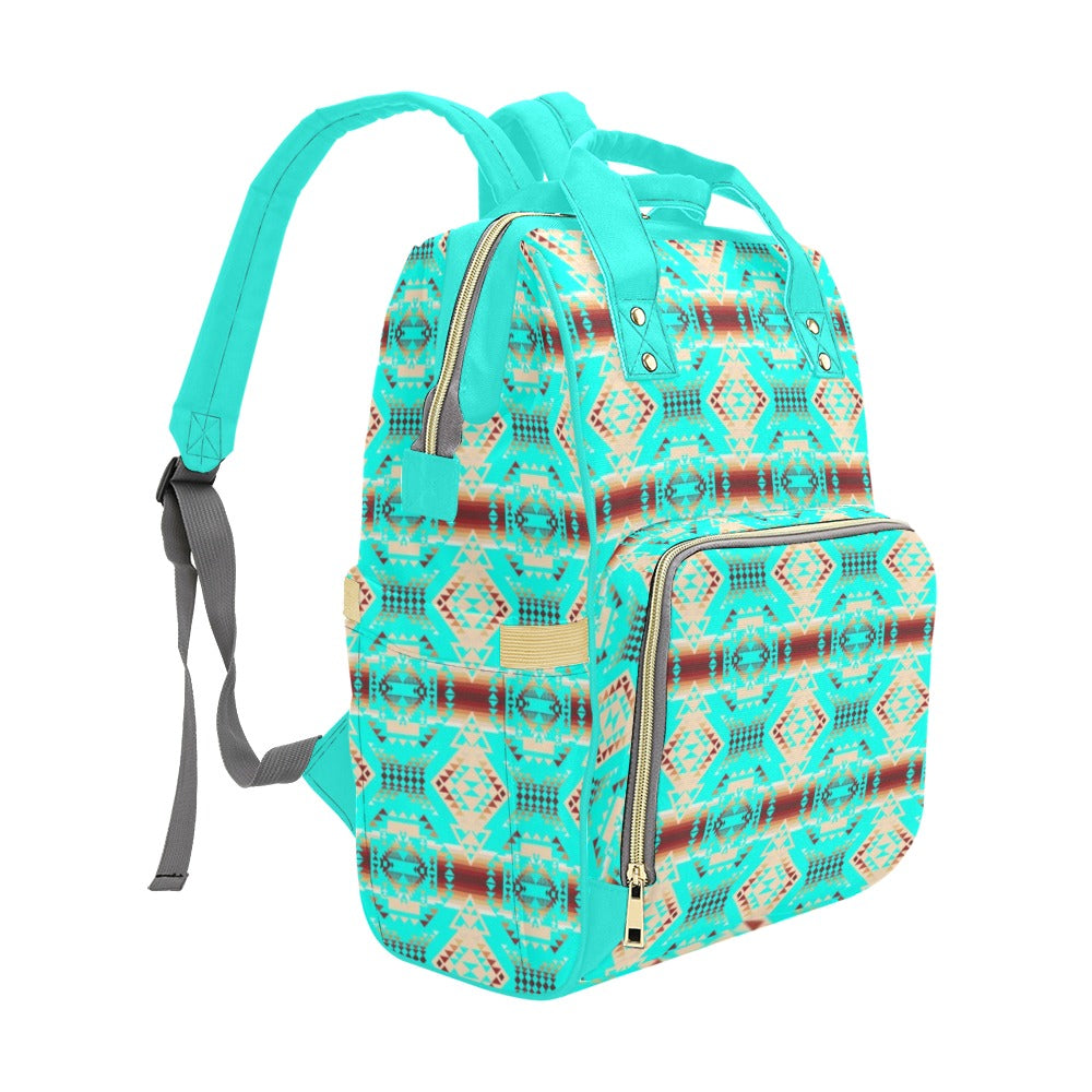 Gathering Earth Turquoise Multi-Function Diaper Bag