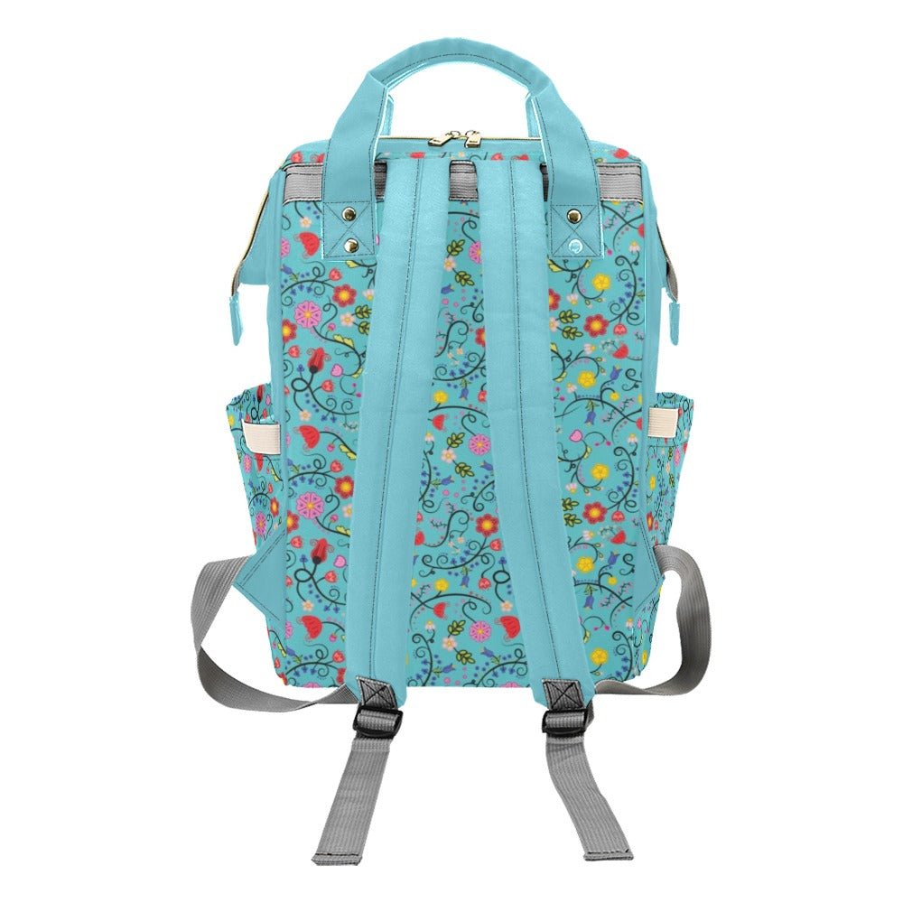 Nipin Blossom Sky Multi-Function Diaper Backpack