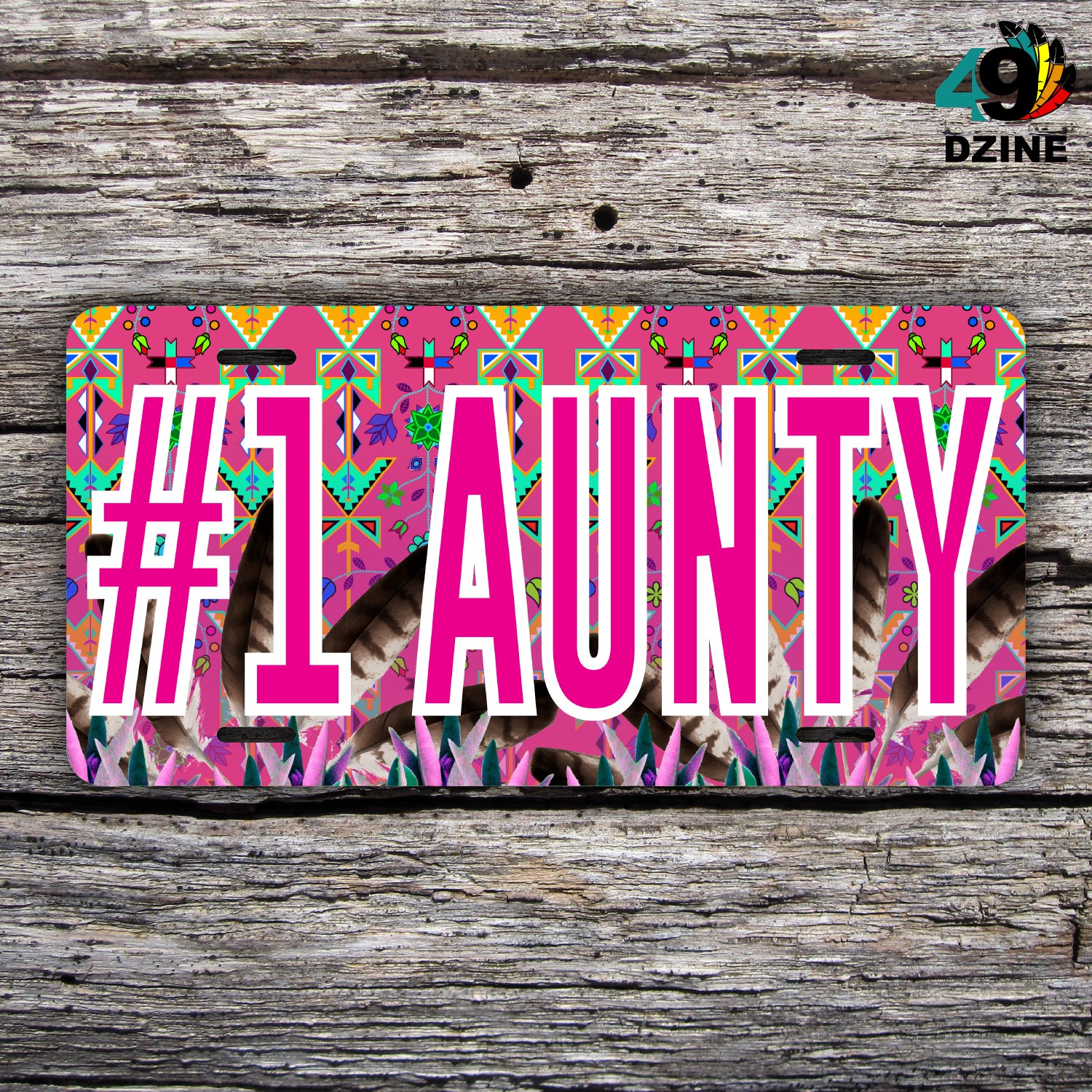 #1 Aunty Vanity Plate