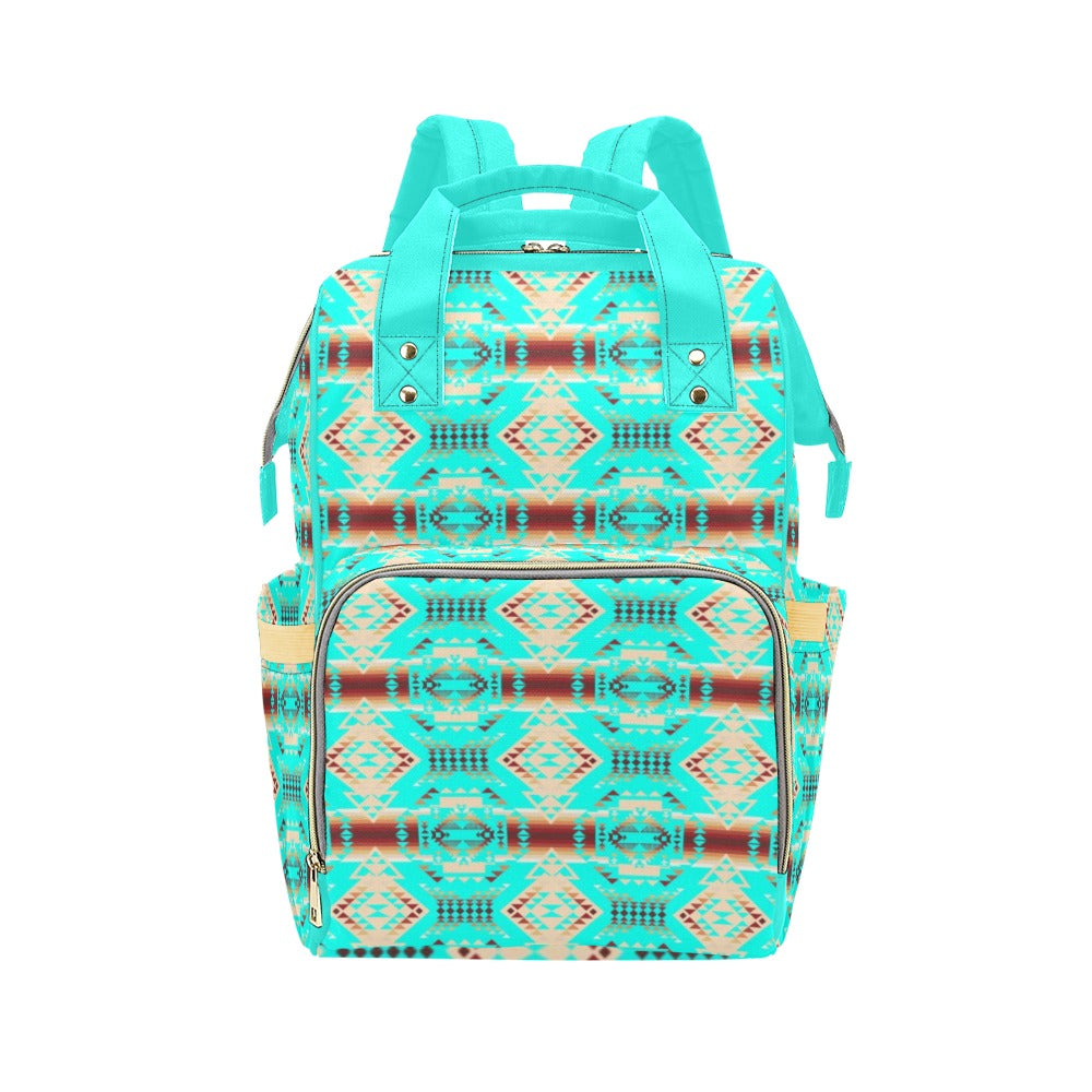 Gathering Earth Turquoise Multi-Function Diaper Bag