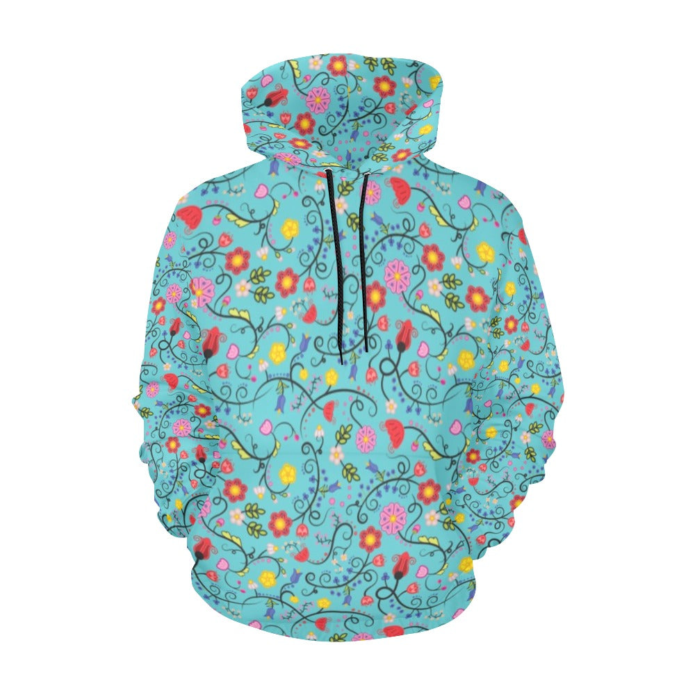Nipin Blossom Sky All Over Print Hoodie for Women