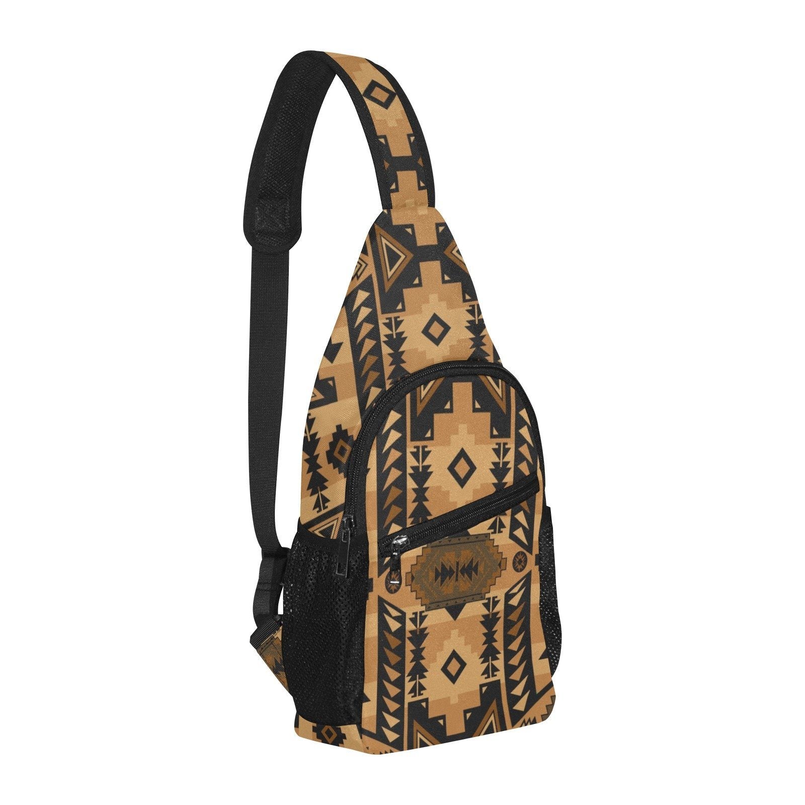 Chiefs Mountain Tan All Over Print Chest Bag (Model 1719) All Over Print Chest Bag (1719) e-joyer 