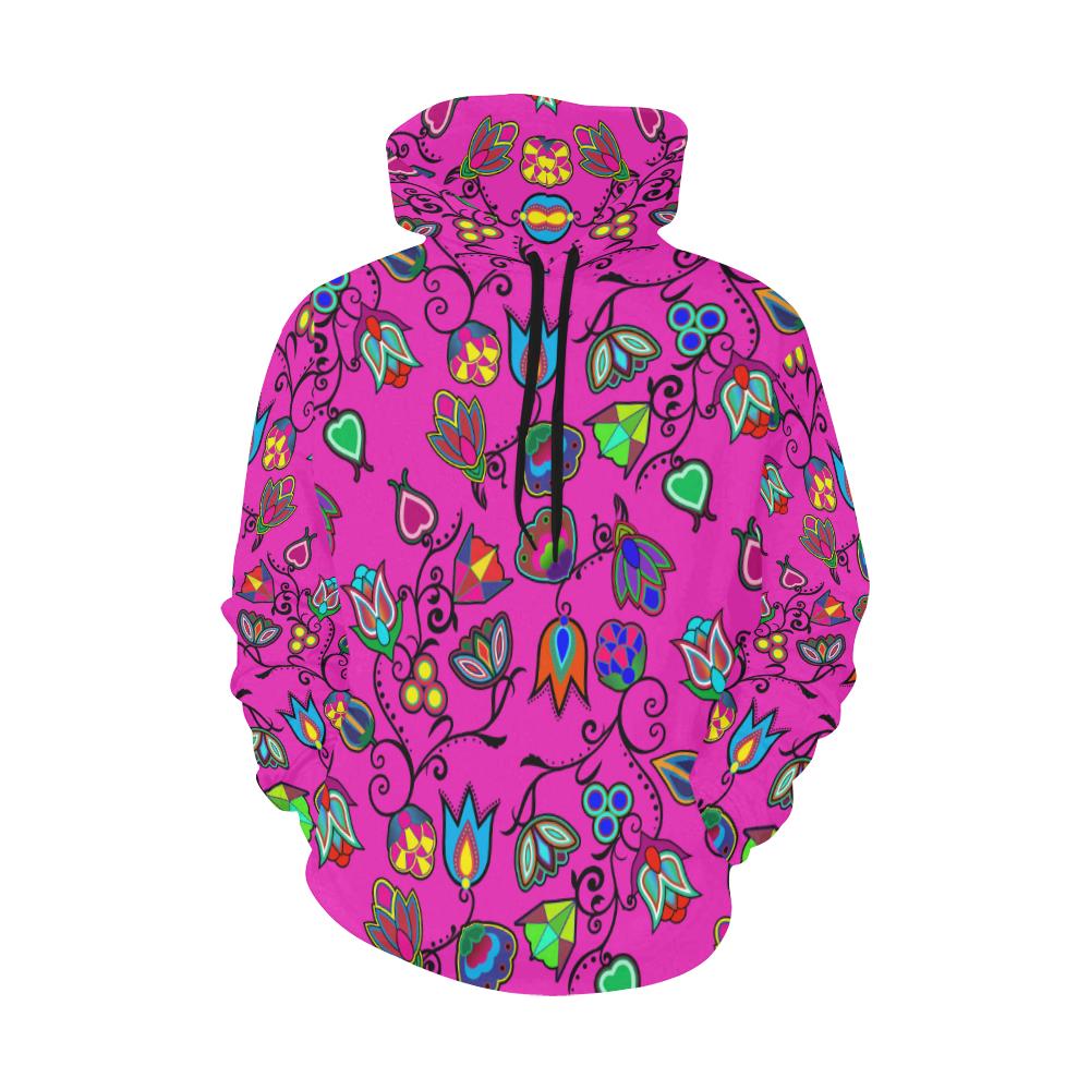 Indigenous Paisley All Over Print Hoodie for Women (USA Size) (Model H13) All Over Print Hoodie for Women (H13) e-joyer 