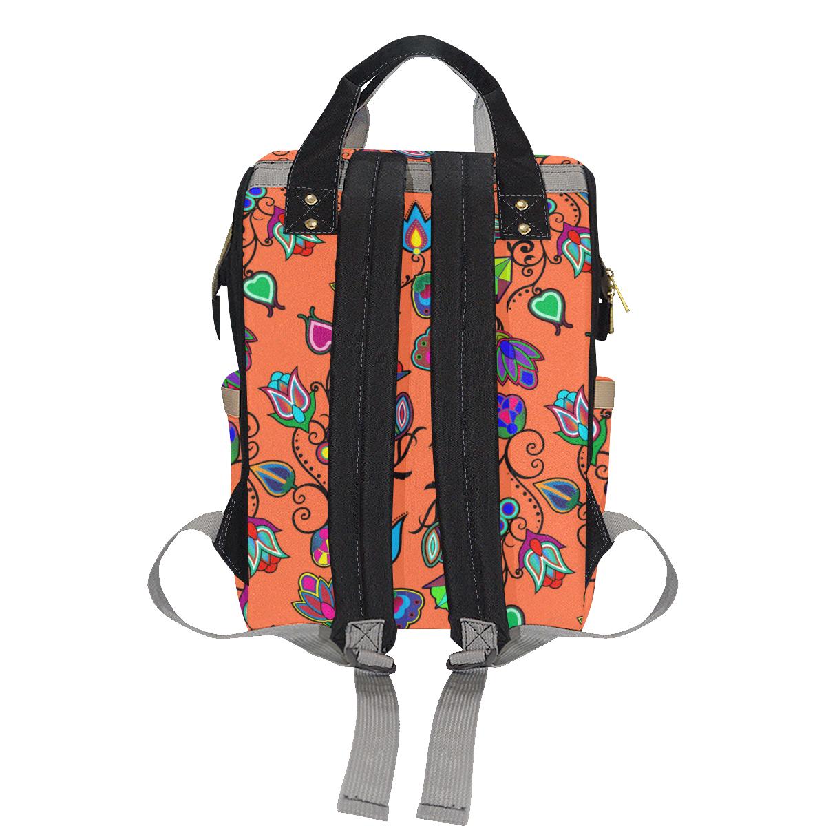 Indigenous Paisley - Sierra Multi-Function Diaper Backpack (Model 1688) Diaper Backpack (1688) e-joyer 